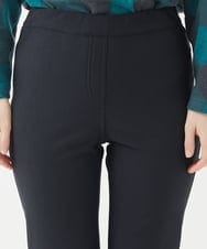 NHLAC91170 GIANNI LO GIUDICE(小さいサイズ)(メゾン ドゥ サンク) 裏起毛無地ハイテンションストレッチパンツ ブラック