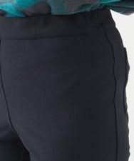 NHLAC91170 GIANNI LO GIUDICE(小さいサイズ)(メゾン ドゥ サンク) 裏起毛無地ハイテンションストレッチパンツ ブラック