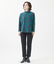 NHLAC91170 GIANNI LO GIUDICE(小さいサイズ)(メゾン ドゥ サンク) 裏起毛無地ハイテンションストレッチパンツ ブラック