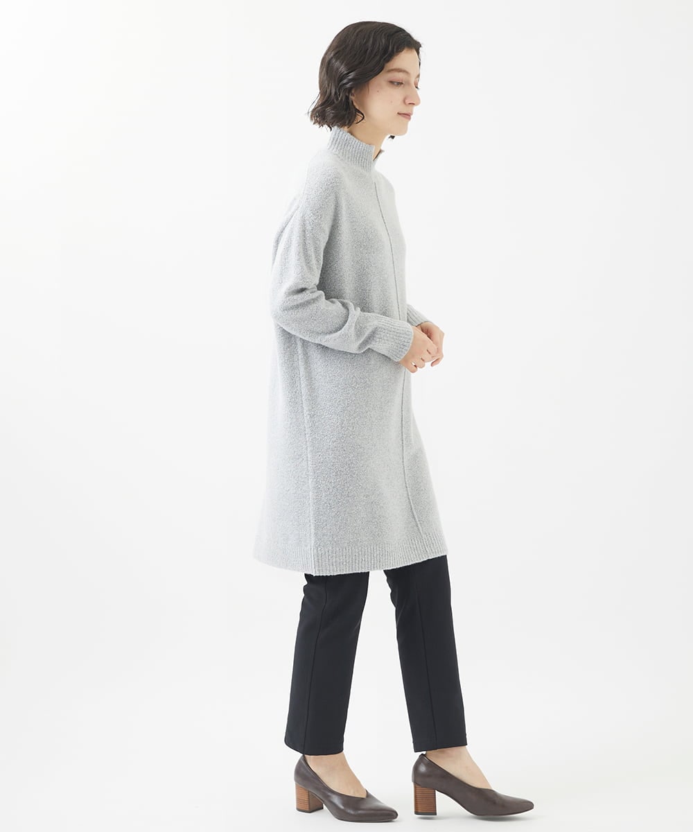 NHLAC91170 GIANNI LO GIUDICE(小さいサイズ)(メゾン ドゥ サンク) 裏起毛無地ハイテンションストレッチパンツ ブラック