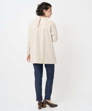 NHLAE13250 GIANNI LO GIUDICE(小さいサイズ)(メゾン ドゥ サンク) [リバーシブル]デニムリバーツイードプリントパンツ ネイビー