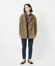 NHLAE13250 GIANNI LO GIUDICE(小さいサイズ)(メゾン ドゥ サンク) [リバーシブル]デニムリバーツイードプリントパンツ ネイビー