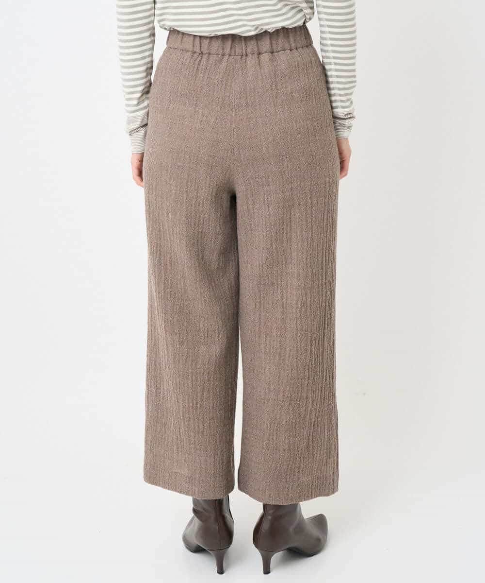 NHLAE36270 GIANNI LO GIUDICE(小さいサイズ)(メゾン ドゥ サンク) [セットアップ対応]リファインガーゼパンツ ベージュ