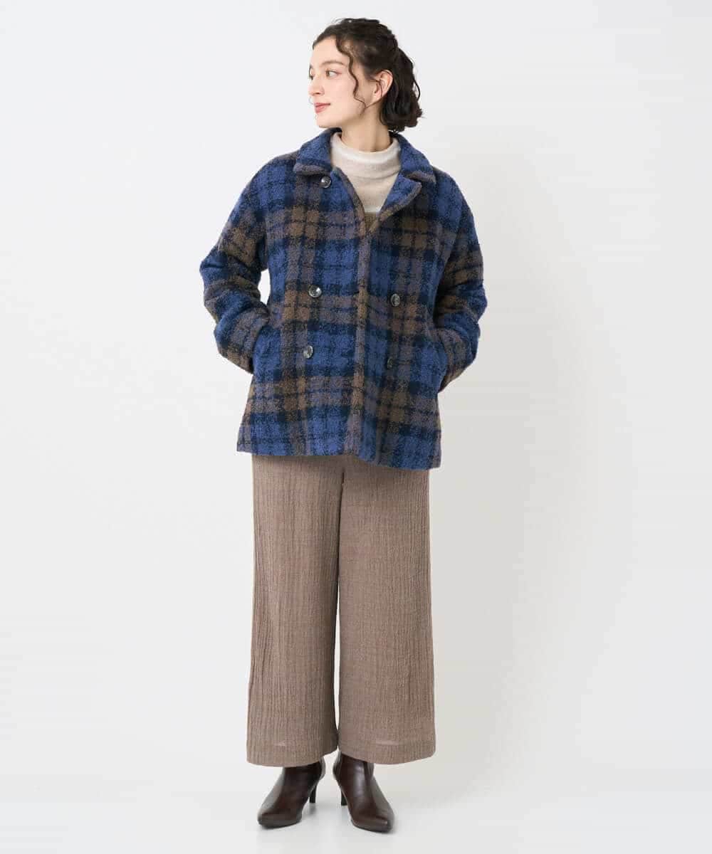 NHLAE36270 GIANNI LO GIUDICE(小さいサイズ)(メゾン ドゥ サンク) [セットアップ対応]リファインガーゼパンツ ベージュ