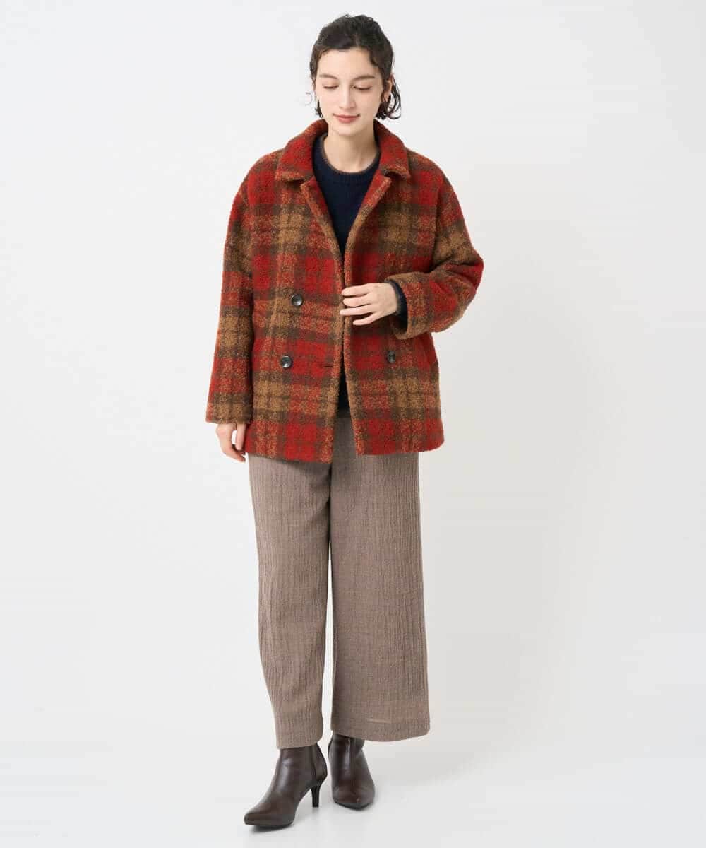 NHLAE36270 GIANNI LO GIUDICE(小さいサイズ)(メゾン ドゥ サンク) [セットアップ対応]リファインガーゼパンツ ベージュ