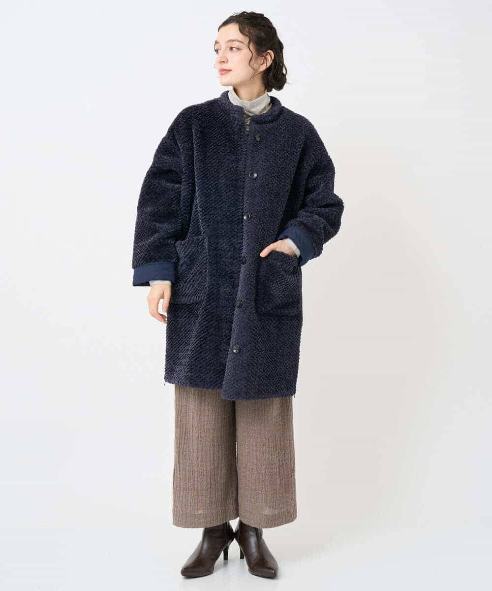 NHLAE36270 GIANNI LO GIUDICE(小さいサイズ)(メゾン ドゥ サンク) [セットアップ対応]リファインガーゼパンツ ベージュ