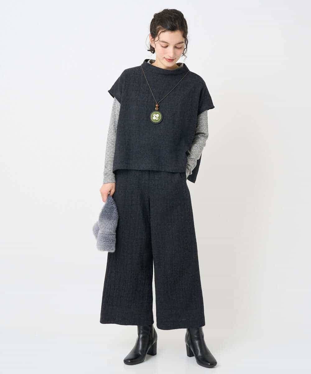 NHLAE36270 GIANNI LO GIUDICE(小さいサイズ)(メゾン ドゥ サンク) [セットアップ対応]リファインガーゼパンツ ベージュ