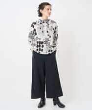 NHLAE36270 GIANNI LO GIUDICE(小さいサイズ)(メゾン ドゥ サンク) [セットアップ対応]リファインガーゼパンツ ベージュ