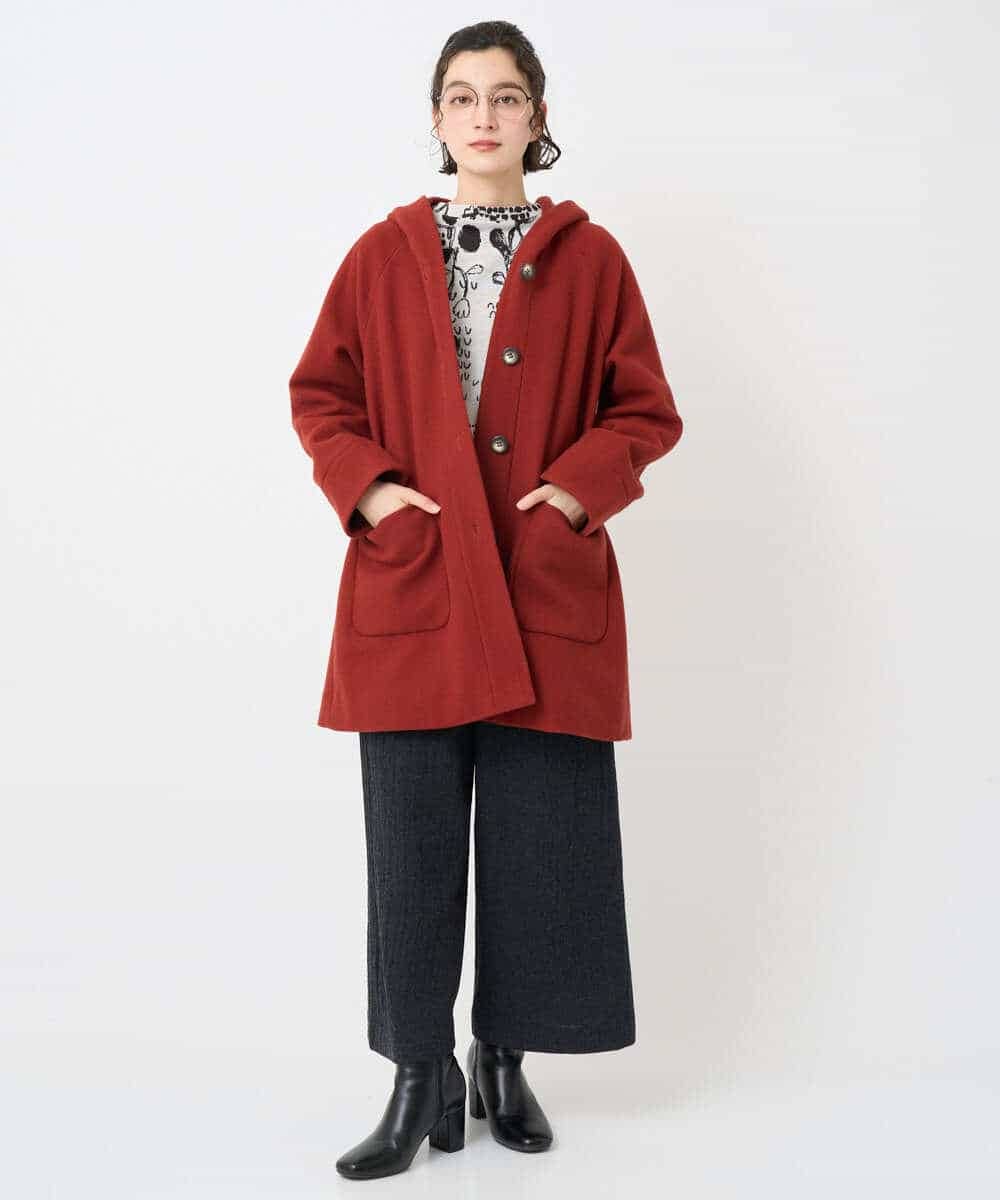 NHLAE36270 GIANNI LO GIUDICE(小さいサイズ)(メゾン ドゥ サンク) [セットアップ対応]リファインガーゼパンツ ベージュ