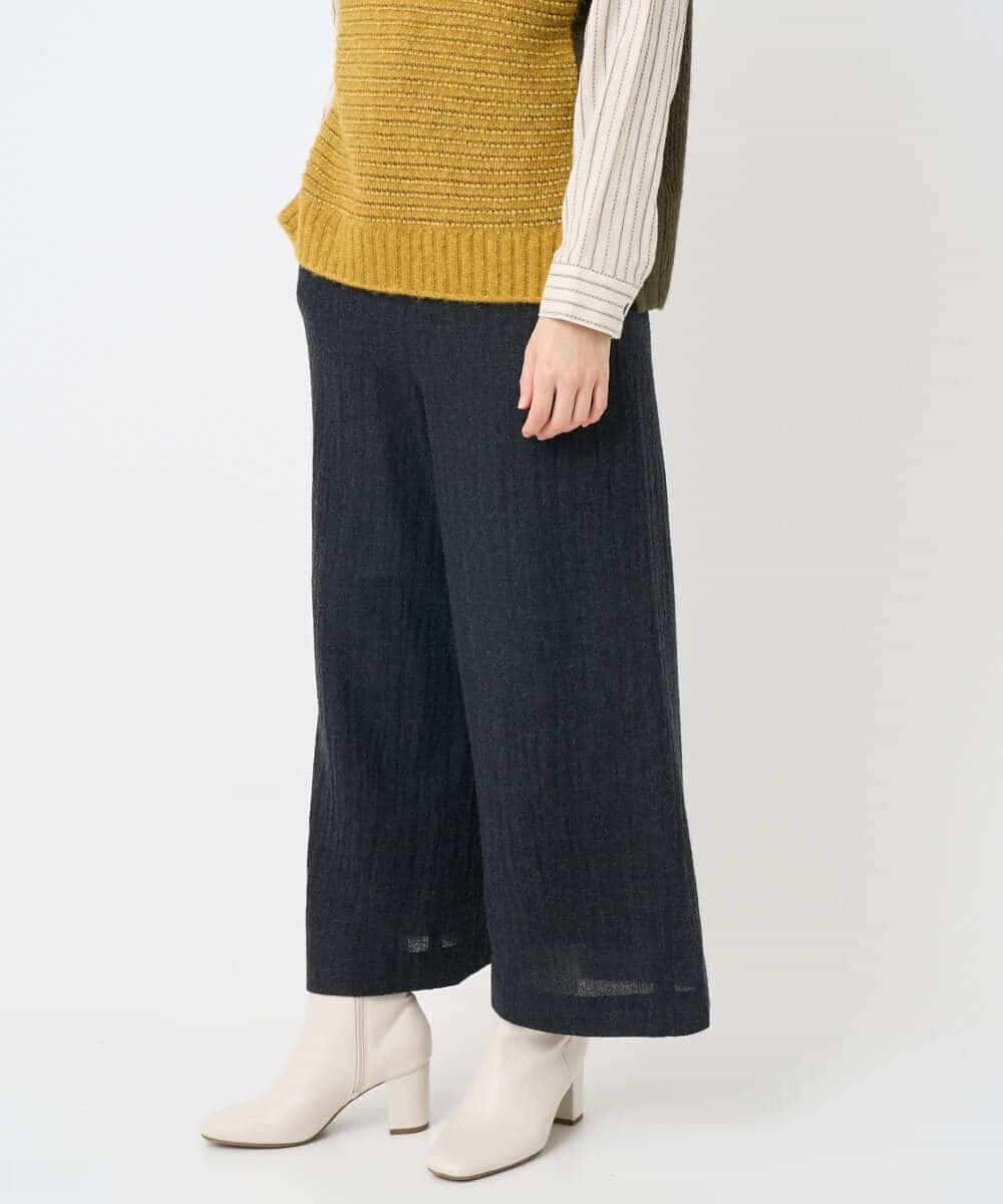 NHLAE36270 GIANNI LO GIUDICE(小さいサイズ)(メゾン ドゥ サンク) [セットアップ対応]リファインガーゼパンツ ベージュ