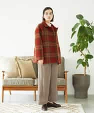 NHLAE36270 GIANNI LO GIUDICE(小さいサイズ)(メゾン ドゥ サンク) [セットアップ対応]リファインガーゼパンツ ベージュ