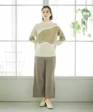 NHLAE36270 GIANNI LO GIUDICE(小さいサイズ)(メゾン ドゥ サンク) [セットアップ対応]リファインガーゼパンツ ベージュ