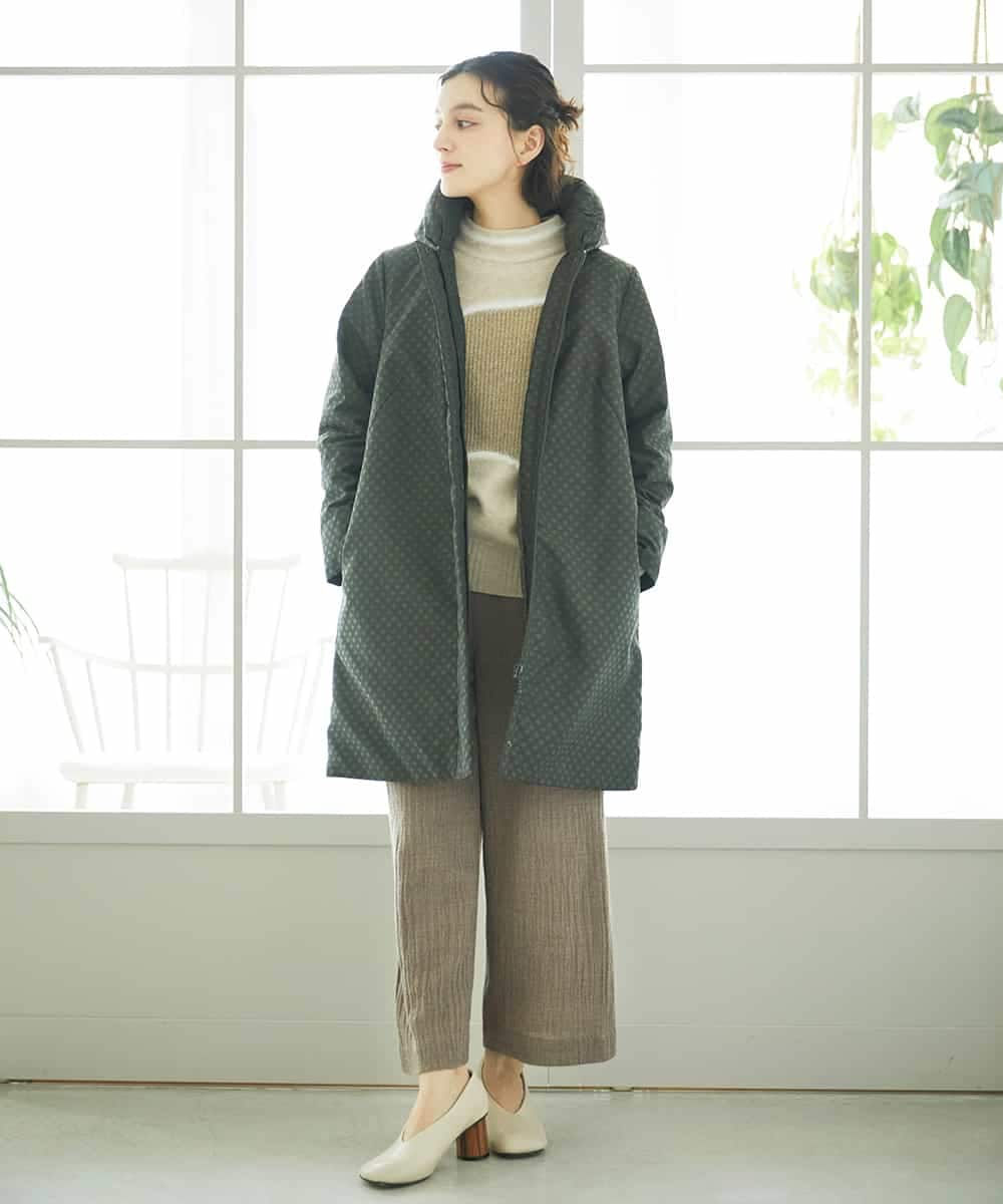 NHLAE36270 GIANNI LO GIUDICE(小さいサイズ)(メゾン ドゥ サンク) [セットアップ対応]リファインガーゼパンツ ベージュ