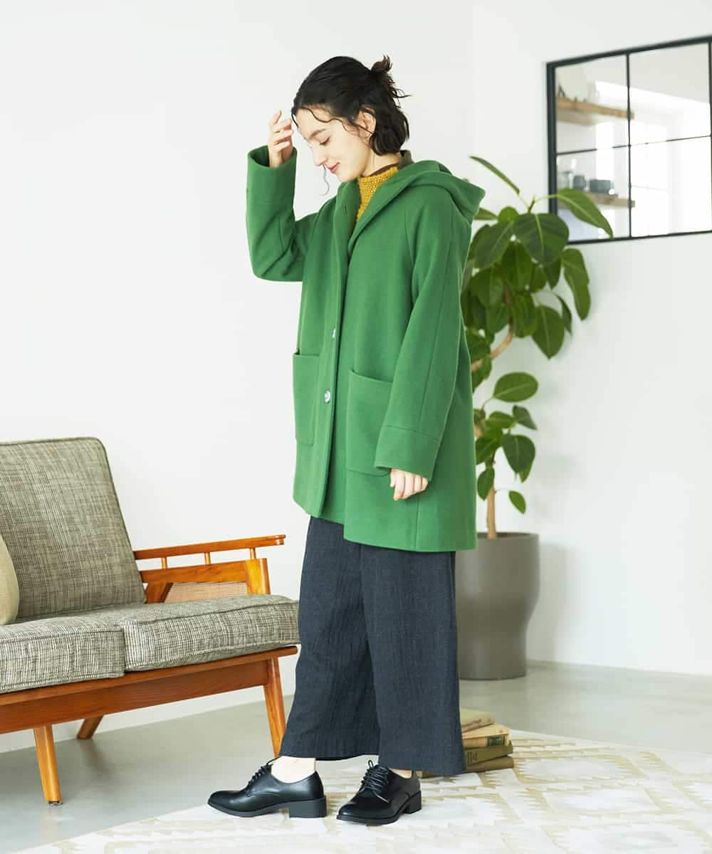 NHLAE36270 GIANNI LO GIUDICE(小さいサイズ)(メゾン ドゥ サンク) [セットアップ対応]リファインガーゼパンツ ベージュ