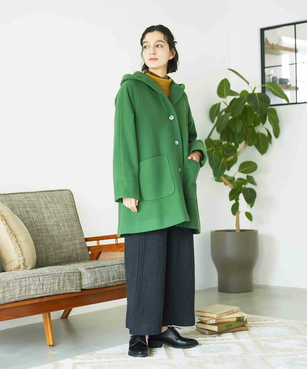 NHLAE36270 GIANNI LO GIUDICE(小さいサイズ)(メゾン ドゥ サンク) [セットアップ対応]リファインガーゼパンツ ベージュ