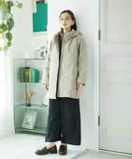 NHLAE36270 GIANNI LO GIUDICE(小さいサイズ)(メゾン ドゥ サンク) [セットアップ対応]リファインガーゼパンツ ベージュ