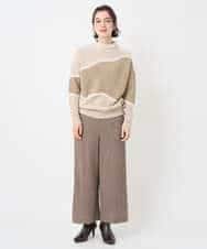 NHLAE36270 GIANNI LO GIUDICE(小さいサイズ)(メゾン ドゥ サンク) [セットアップ対応]リファインガーゼパンツ ベージュ