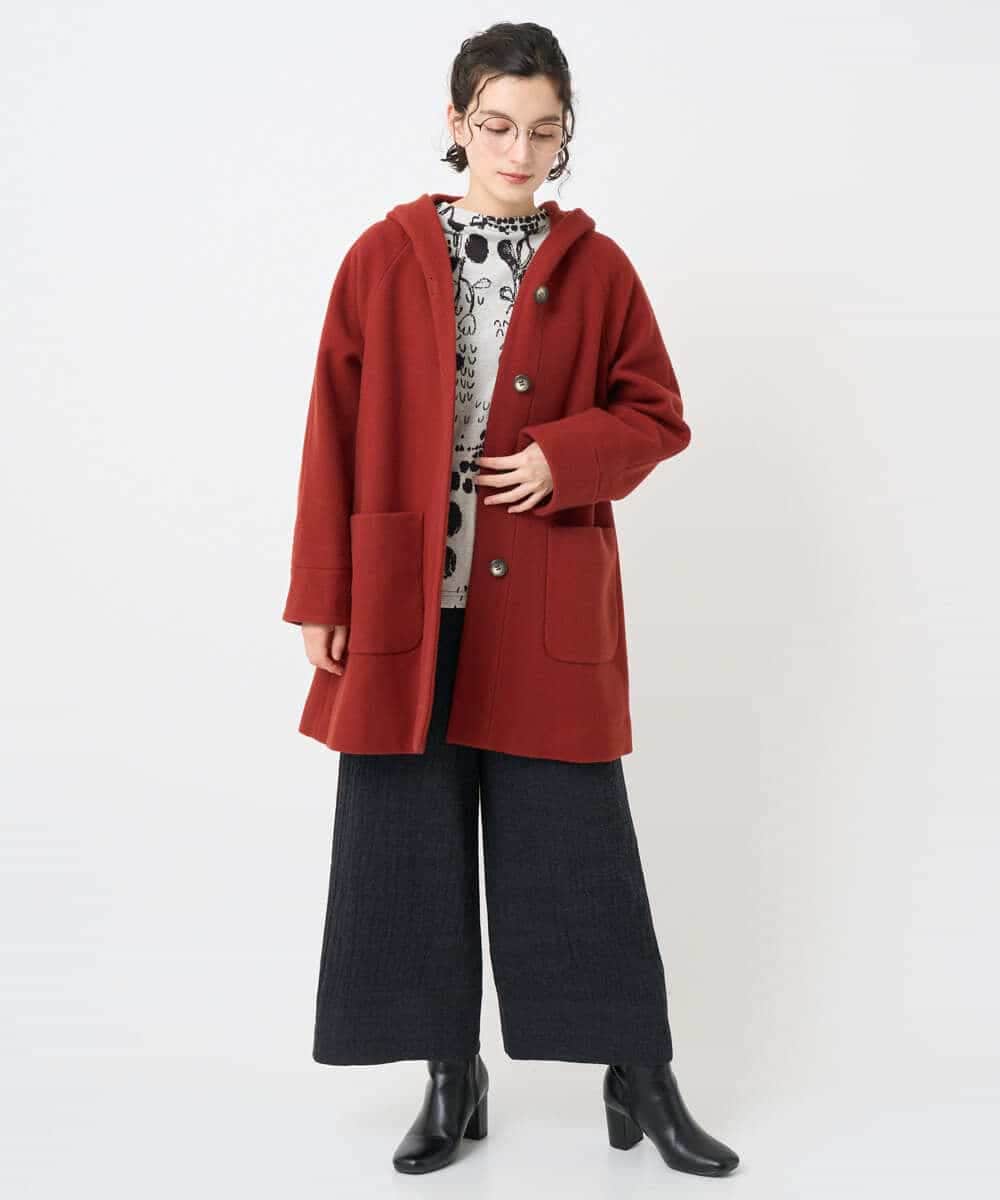 NHLAE36270 GIANNI LO GIUDICE(小さいサイズ)(メゾン ドゥ サンク) [セットアップ対応]リファインガーゼパンツ ベージュ