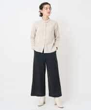 NHLAE36270 GIANNI LO GIUDICE(小さいサイズ)(メゾン ドゥ サンク) [セットアップ対応]リファインガーゼパンツ ベージュ