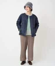 NHLAE36270 GIANNI LO GIUDICE(小さいサイズ)(メゾン ドゥ サンク) [セットアップ対応]リファインガーゼパンツ ベージュ