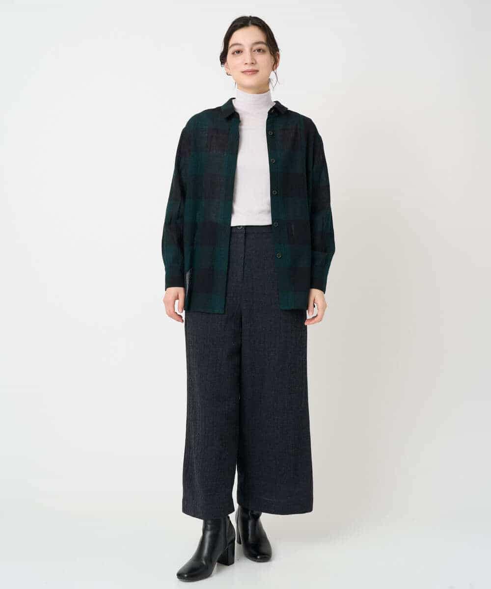 NHLAE36270 GIANNI LO GIUDICE(小さいサイズ)(メゾン ドゥ サンク) [セットアップ対応]リファインガーゼパンツ ベージュ