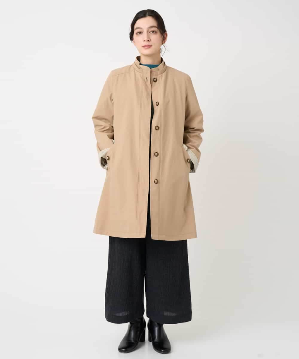 NHLAE36270 GIANNI LO GIUDICE(小さいサイズ)(メゾン ドゥ サンク) [セットアップ対応]リファインガーゼパンツ ベージュ