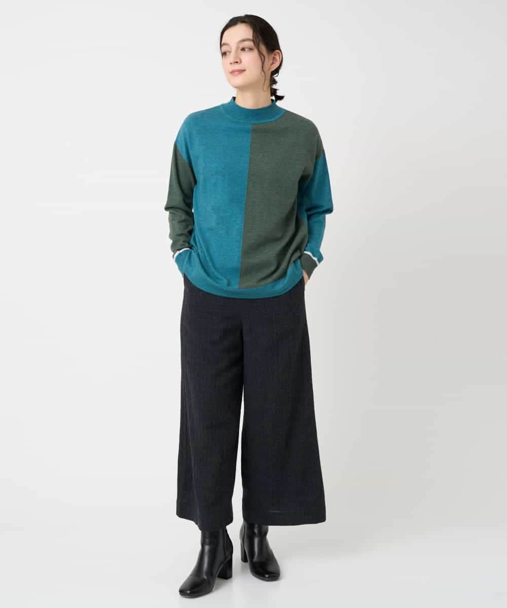 NHLAE36270 GIANNI LO GIUDICE(小さいサイズ)(メゾン ドゥ サンク) [セットアップ対応]リファインガーゼパンツ ベージュ