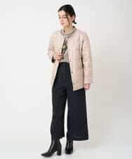 NHLAE36270 GIANNI LO GIUDICE(小さいサイズ)(メゾン ドゥ サンク) [セットアップ対応]リファインガーゼパンツ ベージュ