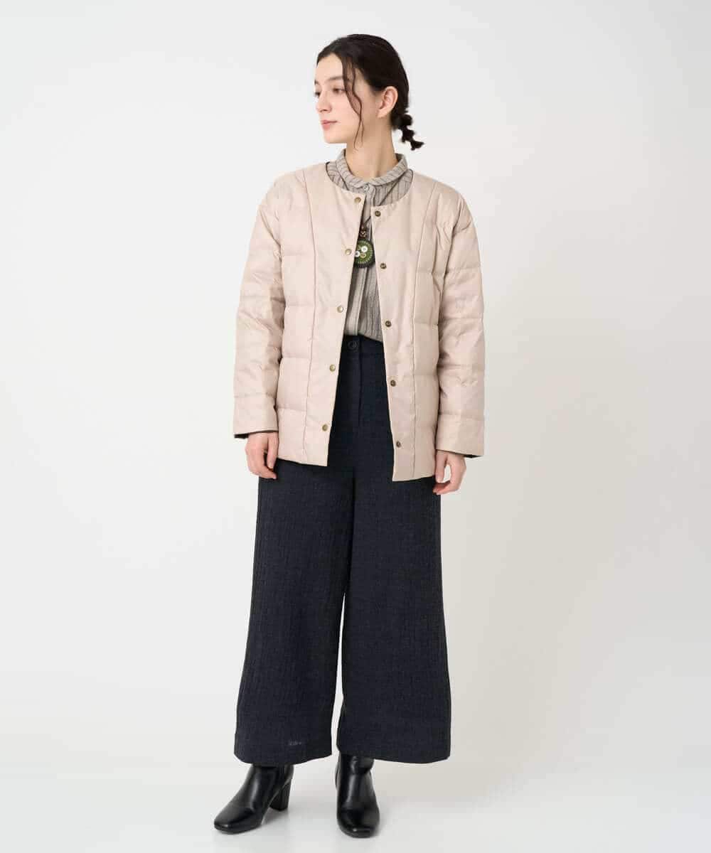 NHLAE36270 GIANNI LO GIUDICE(小さいサイズ)(メゾン ドゥ サンク) [セットアップ対応]リファインガーゼパンツ ベージュ