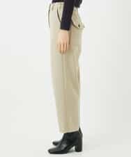 NHLAF83210 GIANNI LO GIUDICE(小さいサイズ)(メゾン ドゥ サンク) [4色展開]両面起毛2WAYストレッチワイドストレートパンツ ベージュ