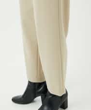 NHLAF83210 GIANNI LO GIUDICE(小さいサイズ)(メゾン ドゥ サンク) [4色展開]両面起毛2WAYストレッチワイドストレートパンツ ベージュ