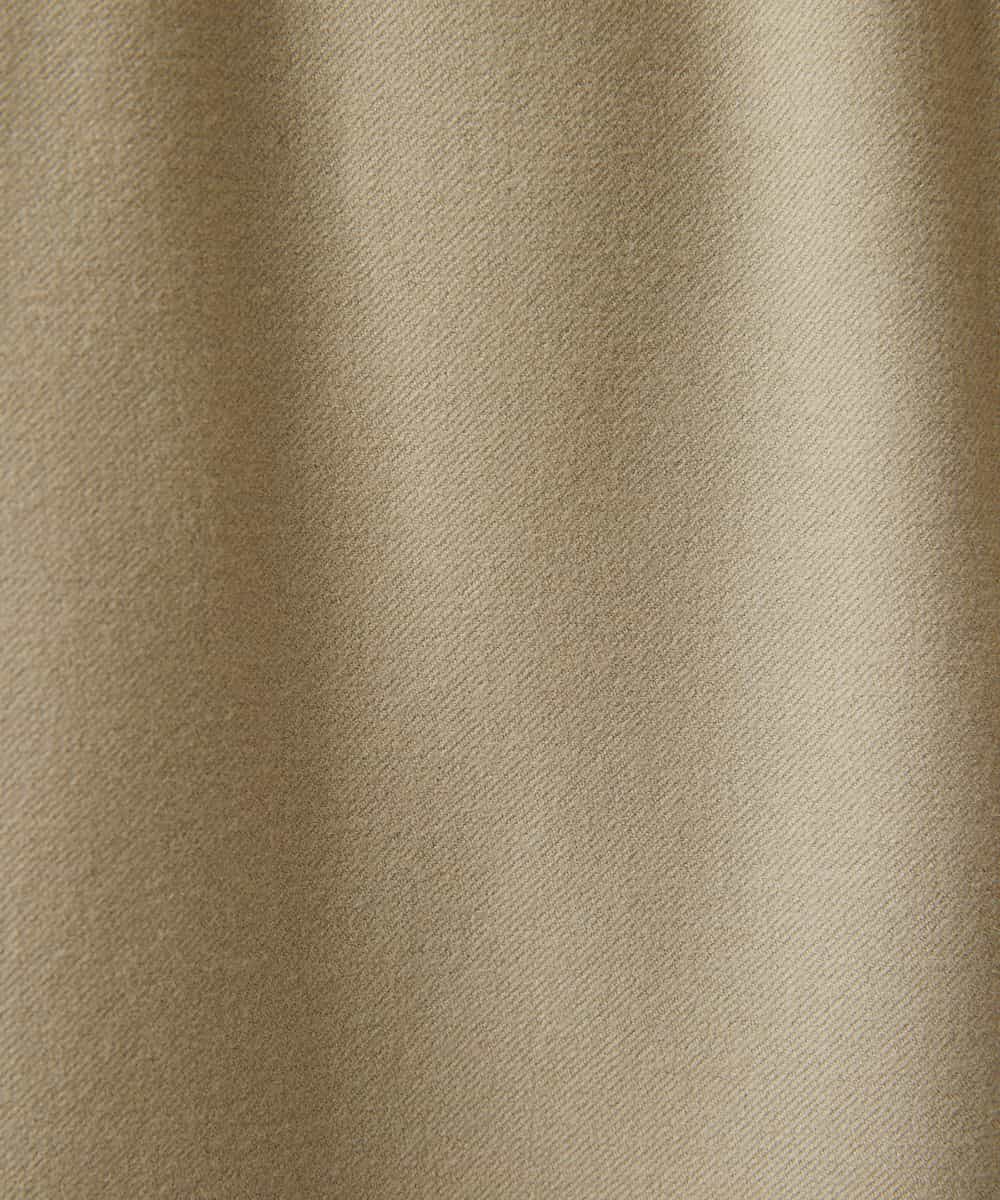 NHLAF83210 GIANNI LO GIUDICE(小さいサイズ)(メゾン ドゥ サンク) [4色展開]両面起毛2WAYストレッチワイドストレートパンツ ベージュ