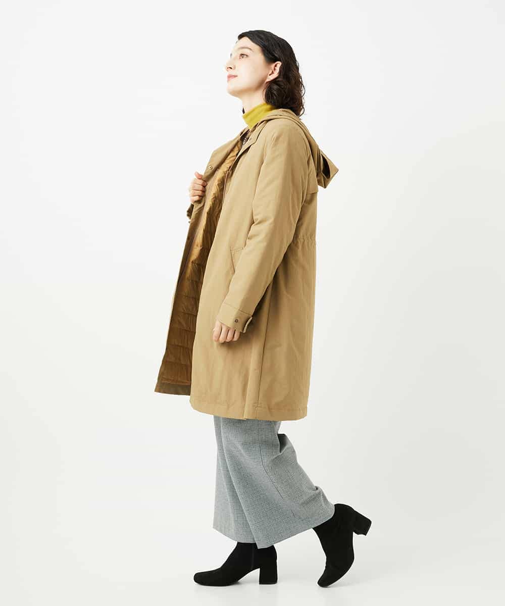 NHLAF84230 GIANNI LO GIUDICE(小さいサイズ)(メゾン ドゥ サンク) ガンクラブチェックワイドストレートパンツ グレー