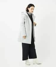NHLAF84230 GIANNI LO GIUDICE(小さいサイズ)(メゾン ドゥ サンク) ガンクラブチェックワイドストレートパンツ グレー