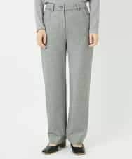 NHLAF85200 GIANNI LO GIUDICE(小さいサイズ)(メゾン ドゥ サンク) [4サイズ展開]ウォッシャブルツイードストレートパンツ ライトグレー