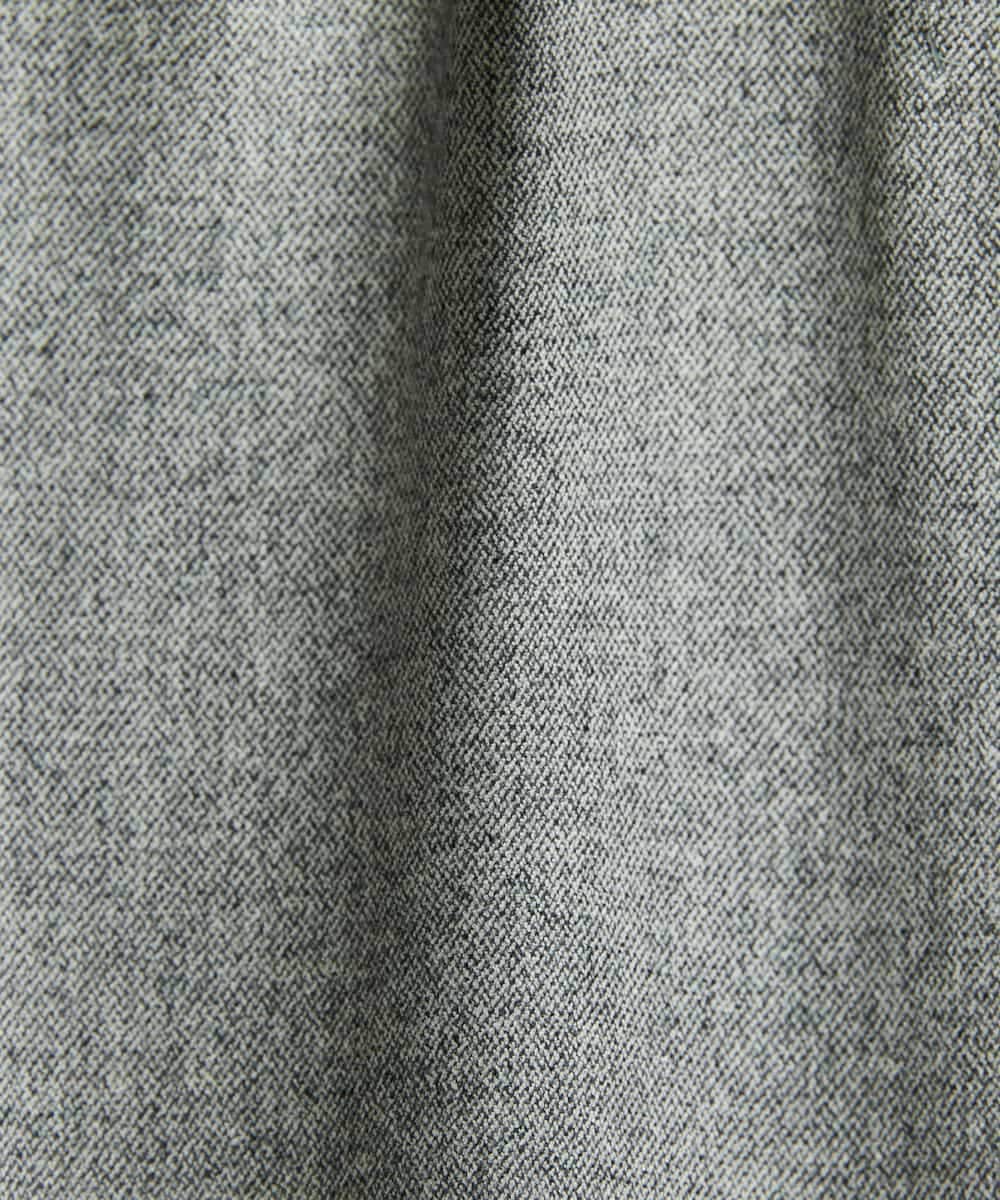 NHLAF85200 GIANNI LO GIUDICE(小さいサイズ)(メゾン ドゥ サンク) [4サイズ展開]ウォッシャブルツイードストレートパンツ ライトグレー