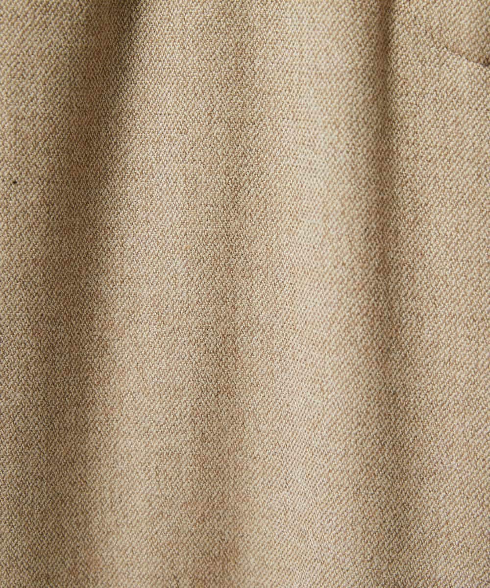 NHLAF85200 GIANNI LO GIUDICE(小さいサイズ)(メゾン ドゥ サンク) [4サイズ展開]ウォッシャブルツイードストレートパンツ ライトグレー