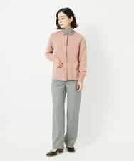 NHLAF85200 GIANNI LO GIUDICE(小さいサイズ)(メゾン ドゥ サンク) [4サイズ展開]ウォッシャブルツイードストレートパンツ ライトグレー