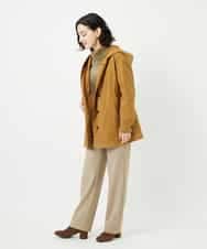 NHLAF85200 GIANNI LO GIUDICE(小さいサイズ)(メゾン ドゥ サンク) [4サイズ展開]ウォッシャブルツイードストレートパンツ ライトグレー