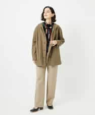 NHLAF85200 GIANNI LO GIUDICE(小さいサイズ)(メゾン ドゥ サンク) [4サイズ展開]ウォッシャブルツイードストレートパンツ ライトグレー