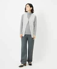 NHLAF85200 GIANNI LO GIUDICE(小さいサイズ)(メゾン ドゥ サンク) [4サイズ展開]ウォッシャブルツイードストレートパンツ ライトグレー