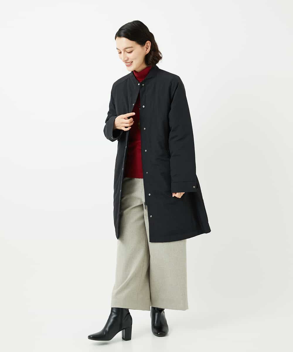 NHLAF86230 GIANNI LO GIUDICE(小さいサイズ)(メゾン ドゥ サンク) 両面起毛ワイドストレートパンツ アイボリー