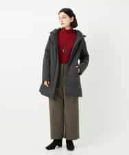 NHLAF86230 GIANNI LO GIUDICE(小さいサイズ)(メゾン ドゥ サンク) 両面起毛ワイドストレートパンツ アイボリー