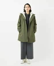 NHLAF86230 GIANNI LO GIUDICE(小さいサイズ)(メゾン ドゥ サンク) 両面起毛ワイドストレートパンツ アイボリー