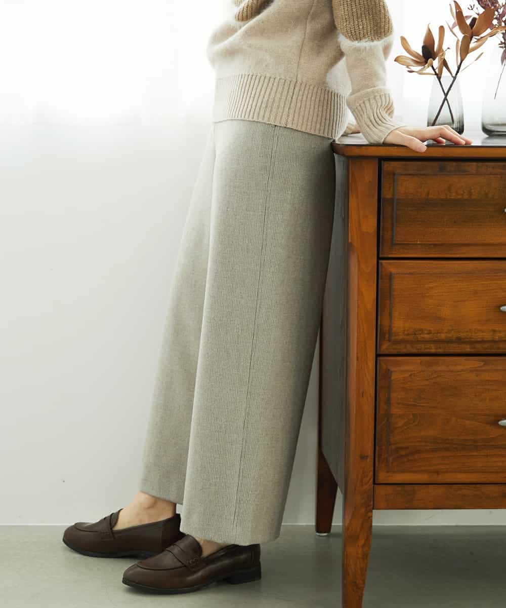 NHLAF86230 GIANNI LO GIUDICE(小さいサイズ) 両面起毛ワイドストレートパンツ