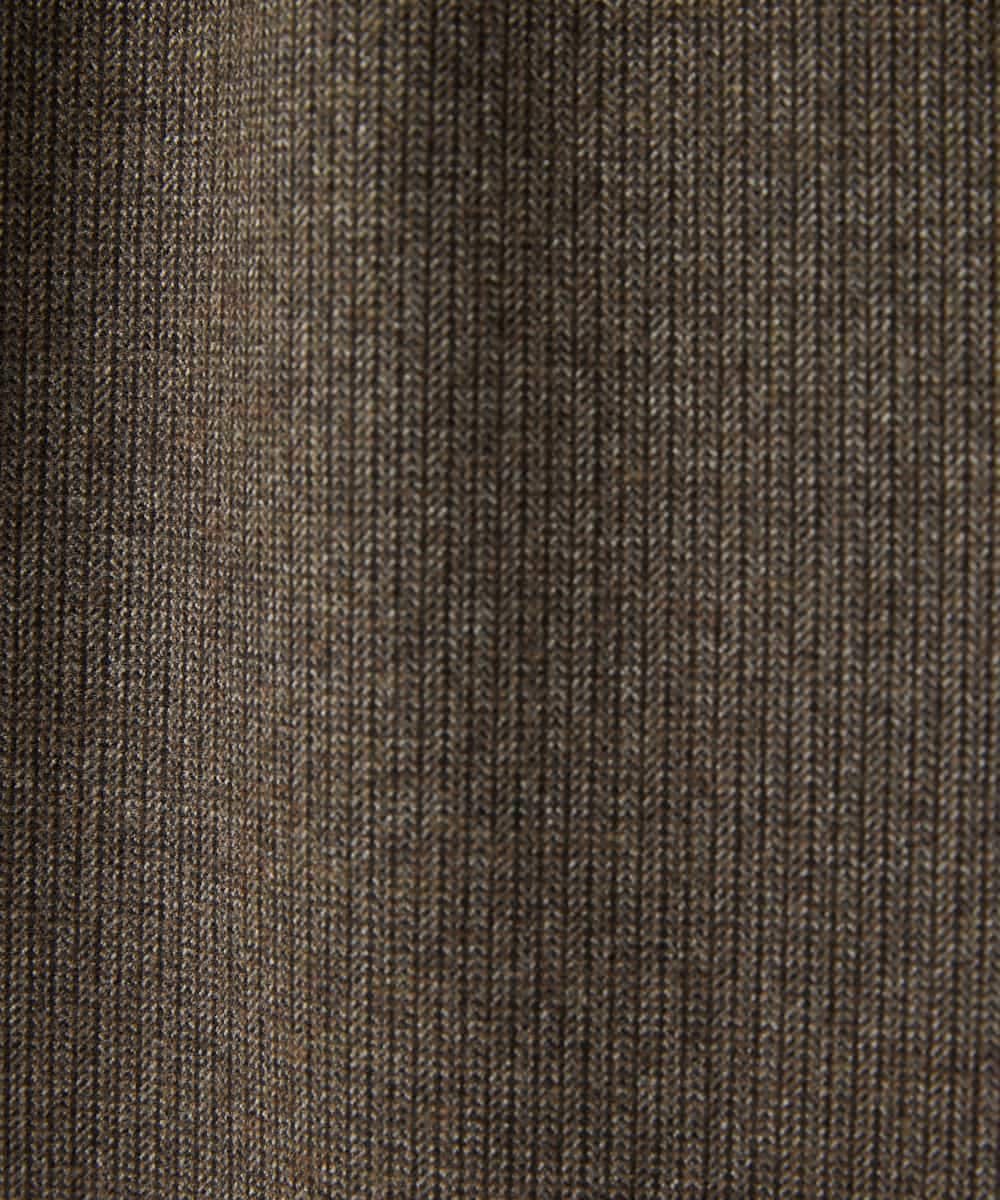 NHLAF86230 GIANNI LO GIUDICE(小さいサイズ)(メゾン ドゥ サンク) 両面起毛ワイドストレートパンツ アイボリー