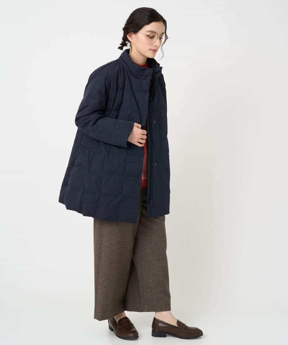 NHLAF86230 GIANNI LO GIUDICE(小さいサイズ)(メゾン ドゥ サンク) 両面起毛ワイドストレートパンツ アイボリー