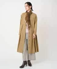 NHLAF86230 GIANNI LO GIUDICE(小さいサイズ)(メゾン ドゥ サンク) 両面起毛ワイドストレートパンツ アイボリー