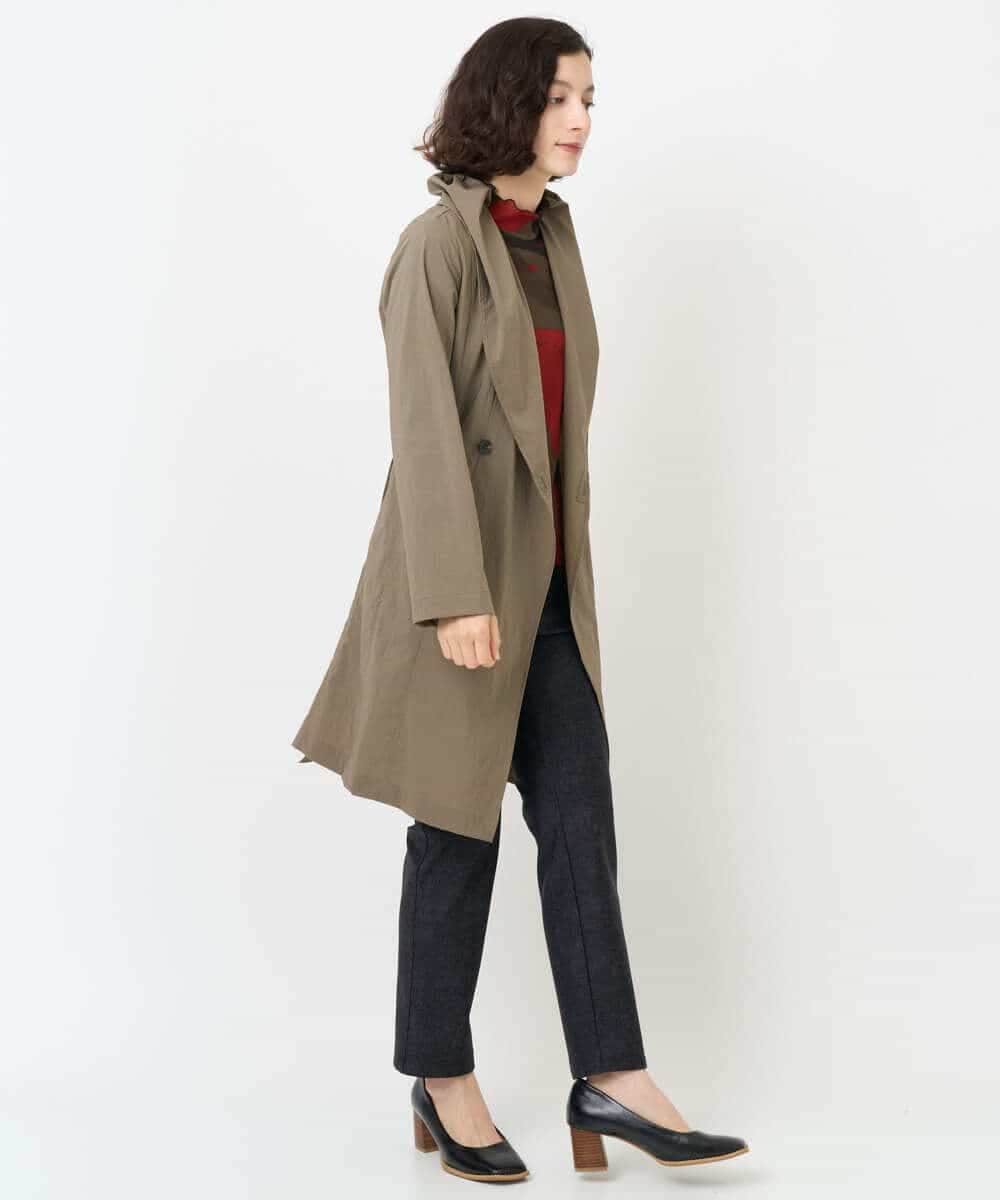 NHLAF87180 GIANNI LO GIUDICE(小さいサイズ)(メゾン ドゥ サンク) デニムプリントハイテンションストレッチパンツ ライトグレー