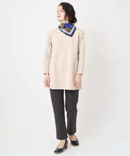 NHLAF88190 GIANNI LO GIUDICE(小さいサイズ)(メゾン ドゥ サンク) 裏起毛無地ハイテンションストレッチパンツ グレー